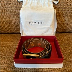 Hammitt Charlie Reversible Rivetted Belt